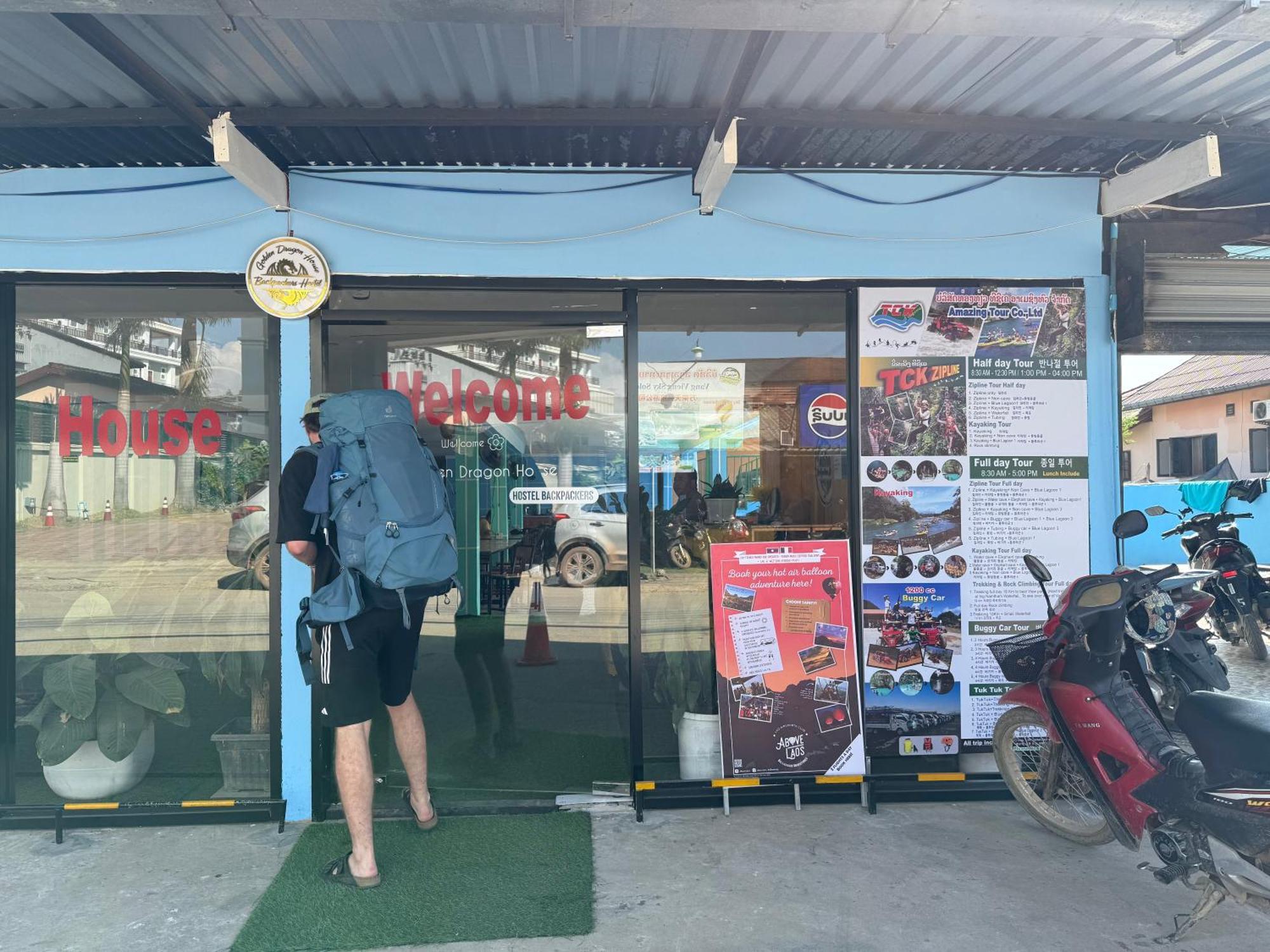 Golden Dragon House Vang Vieng Luaran gambar